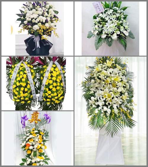 福建泉州丰泽区东湖街道铭湖社区白事花篮预定