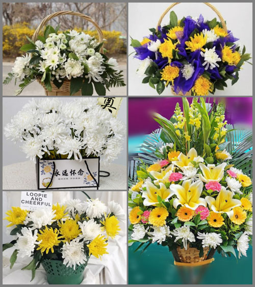 福建泉州丰泽区东湖街道铭湖社区白事提篮配送